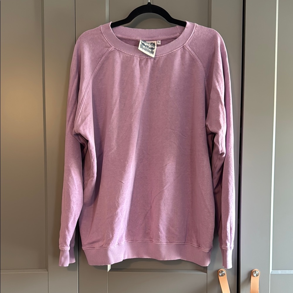 Jungmaven lavender sweatshirt